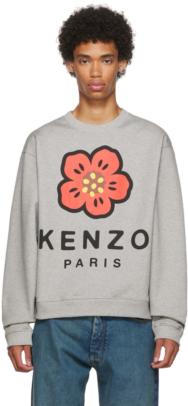 Photo: Kenzo Gray Boke Flower Sweatshirt