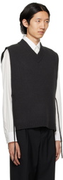Craig Green Gray V-Neck Vest