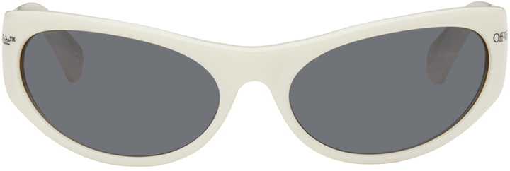 Photo: Off-White White Napoli Sunglasses