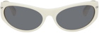 Off-White White Napoli Sunglasses