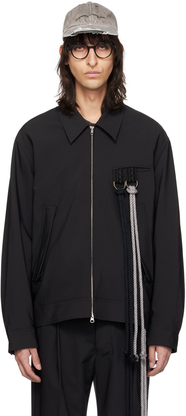 Photo: Song for the Mute Black Coach Jacket