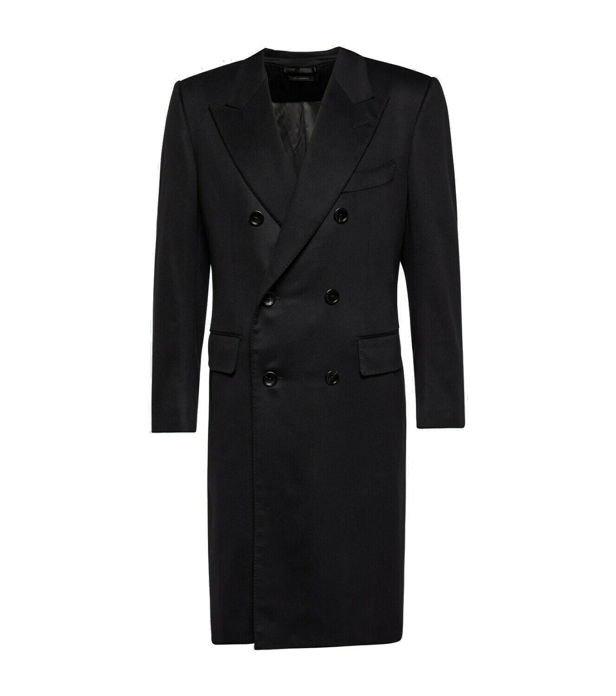 Tom Ford Double-breasted cashmere overcoat TOM FORD