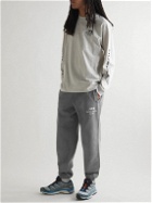 Carhartt WIP - New Balance Sculpture Center Garment-Dyed Cotton-Blend Jersey Sweatpants - Gray