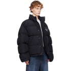 Balenciaga Black Puffer Down Jacket