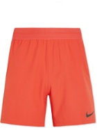 Nike Training - Slim-Fit Pro Mesh-Panelled Recycled Dri-FIT Shorts - Red