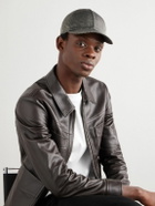Berluti - Scritto-Jacquard Twill Baseball Cap - Gray