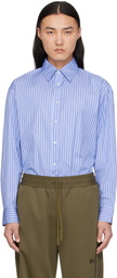 Commission Blue Stripe Banker Shirt