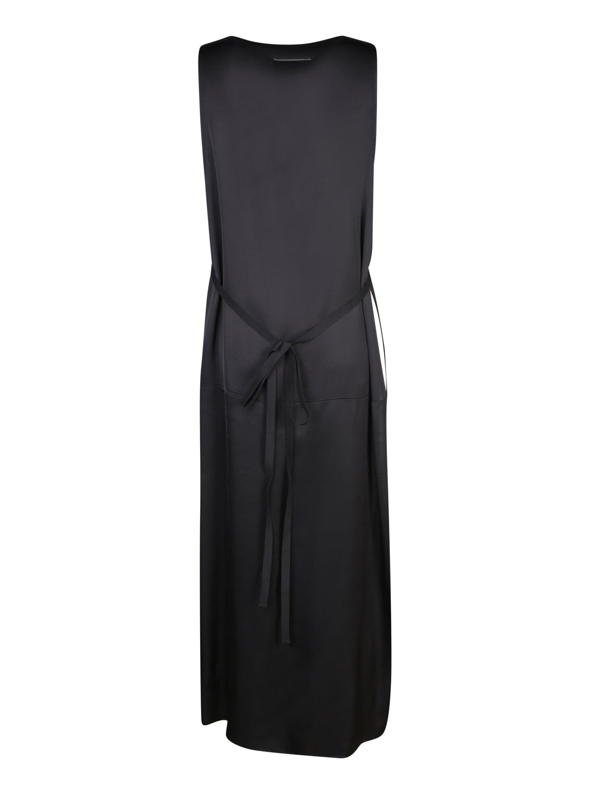 MM6 Maison Margiela Side-slit Sleeveless Midi Dress