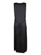 MM6 Maison Margiela Side-slit Sleeveless Midi Dress