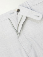 Slowear - Slim-Leg Wool Trousers - Gray