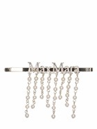 MAX MARA - Set Of 2 Faux Pearl & Crystal Hair Clips