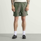 Les Deux Men's Prince Shiny Shorts in Pineneedle Green