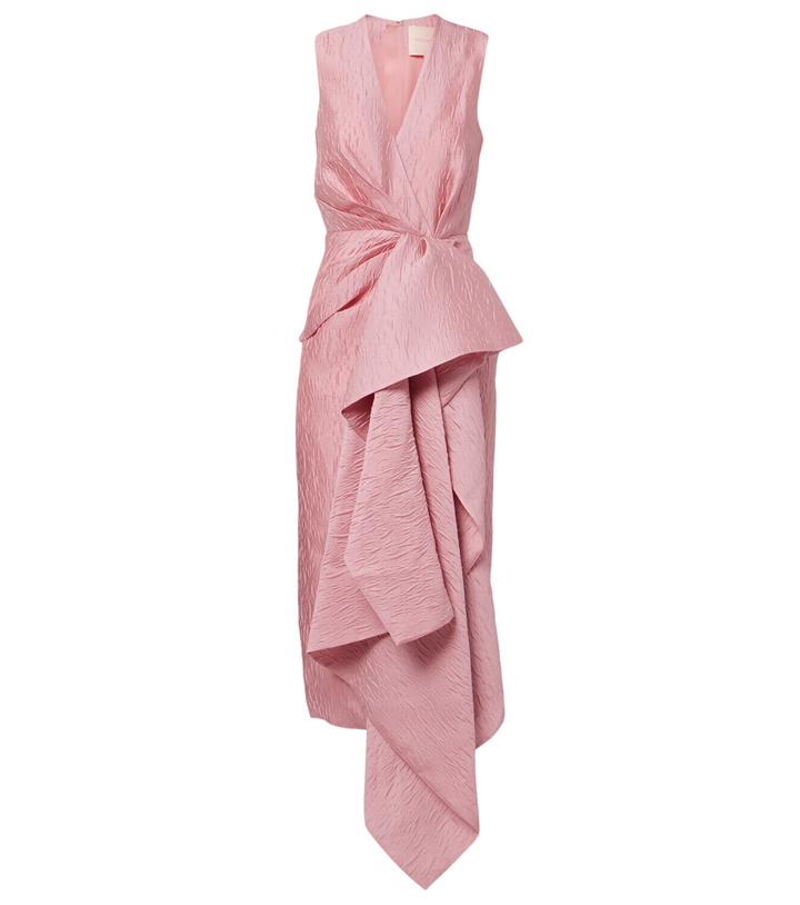 Photo: Roksanda Draped midi dress