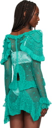 Judy Turner Blue Lucrezia Blouse