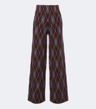 Perfect Moment Argyle wool wide-leg pants