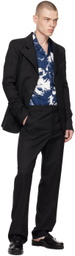 Carlota Barrera Blue Resort Shirt
