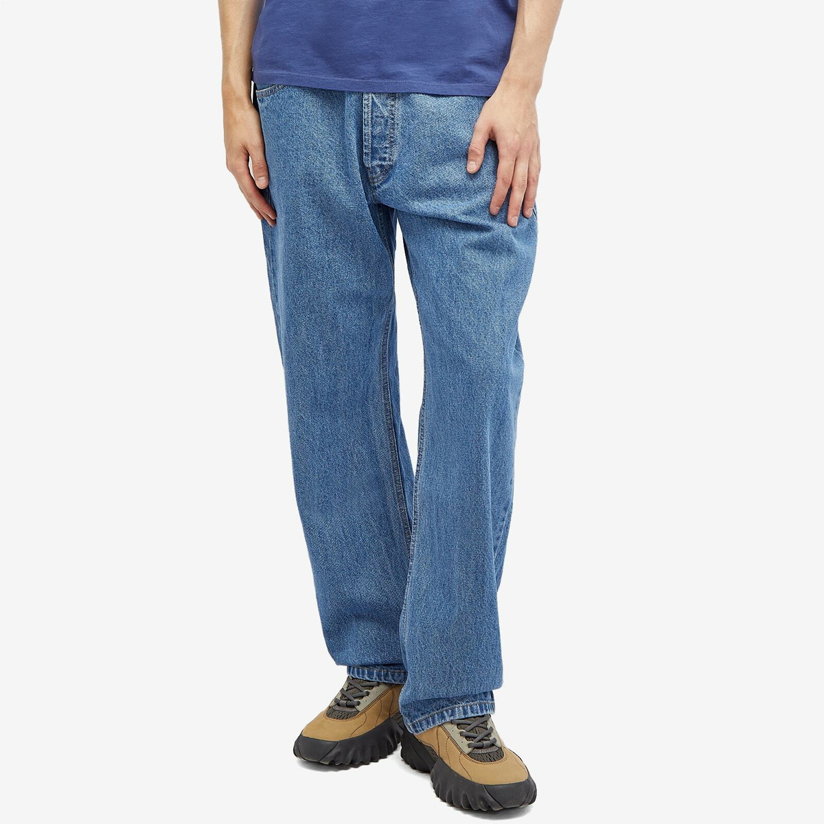 No Problemo Men's Bagi Jeans in Blue