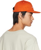 Cowgirl Blue Co Orange Script Cap