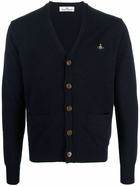 VIVIENNE WESTWOOD - V-neck Wool Cardigan