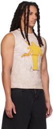 BARRAGÁN SSENSE Exclusive Khaki Tank Top