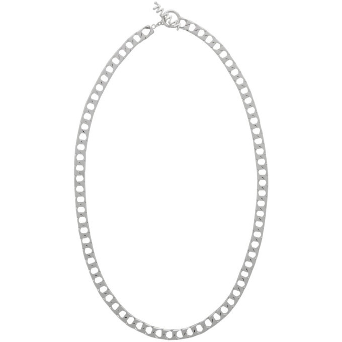 Photo: WWW.WILLSHOTT Silver Single Link Necklace