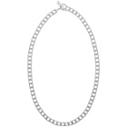 WWW.WILLSHOTT Silver Single Link Necklace