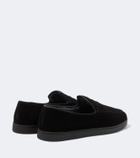 Church's Peebles shearling-lined suede loafers