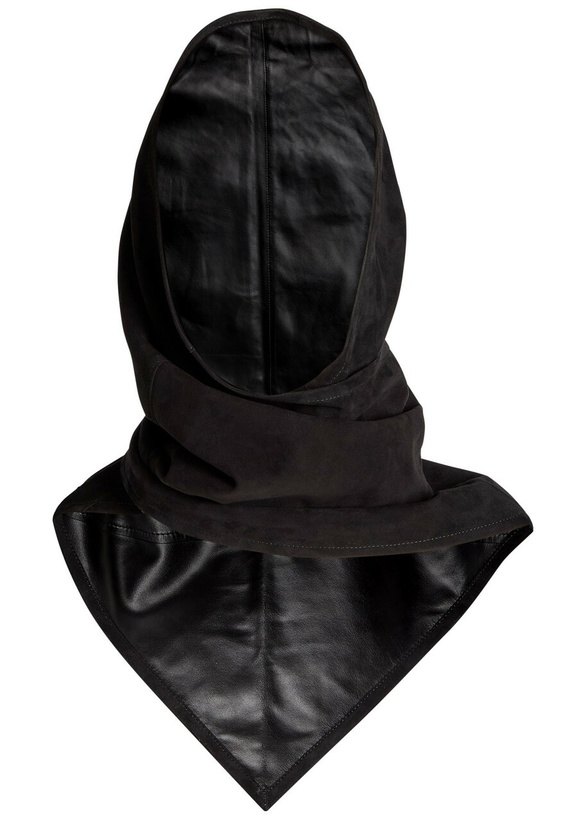 Photo: Nour Hammour Suede Head Scarf - Black - One Size