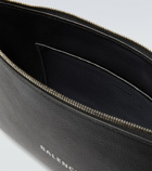 Balenciaga - Cash leather pouch