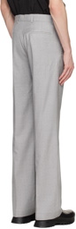 HELIOT EMIL Gray Tailored Trousers