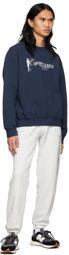 Sporty & Rich Navy Cotton Sweatshirt