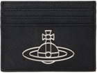 Vivienne Westwood Black Orb Card Holder