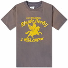 Rhude Men's Derby T-Shirt in Vintage/Grey