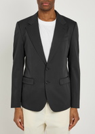 Dolce & Gabbana Tela Lana Stretch-wool Blazer Black