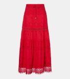 Melissa Odabash Alessia cotton maxi skirt
