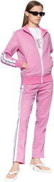 Palm Angels Pink Polyester Lounge Pants