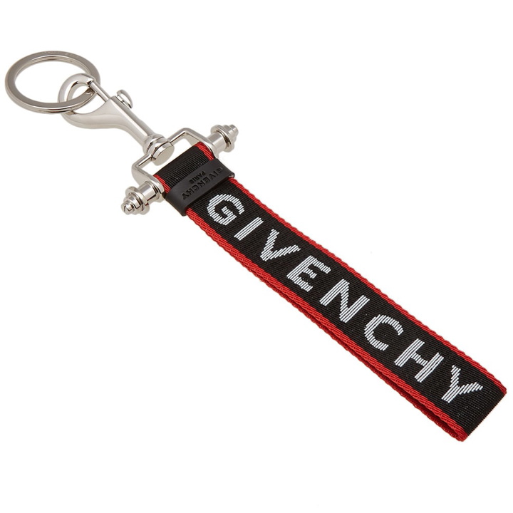 Photo: Givenchy Jacquard Logo Keyring