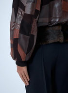 Chloé Patchwork Leather Jacket
