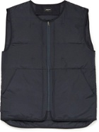 Bellerose - Hoch Quilted Recycled Shell Down Gilet - Blue