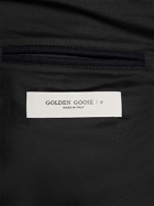 GOLDEN GOOSE - Compact Wool Blend Bomber Jacket
