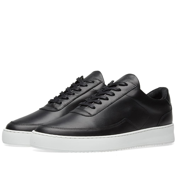 Photo: Filling Pieces Low Mondo Ripple Nardo Nappa Leather Sneaker