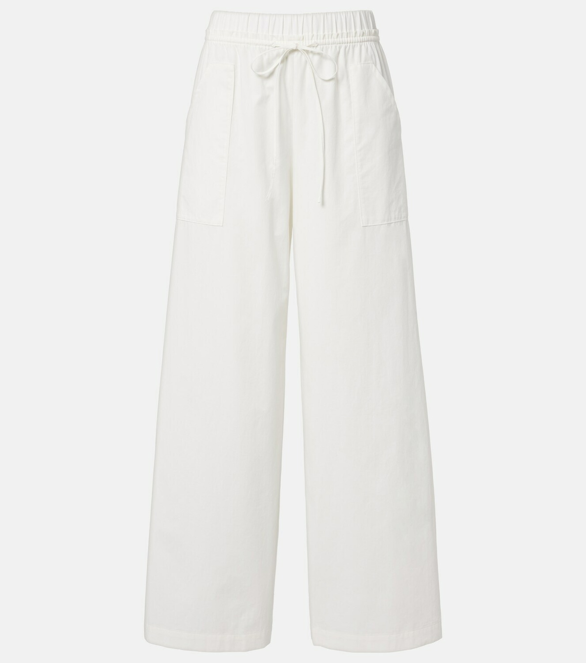 Vince Cotton poplin wide-leg pants
