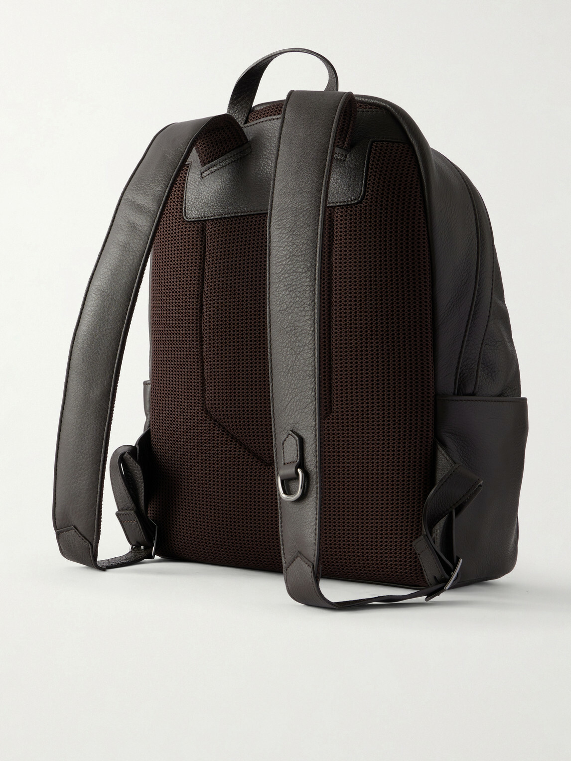 Canali - Full-Grain Leather Backpack