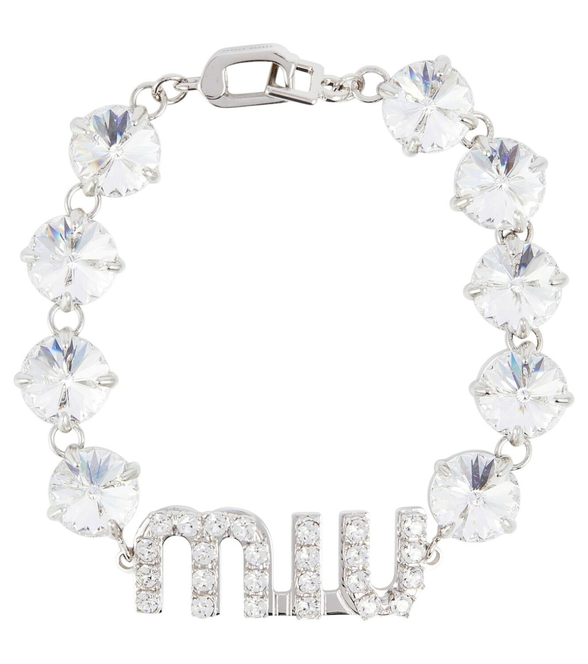 ブレスレット Miu Miu Emerald Green Fabric Bracelet Miu Miu Emerald Green Fabric Bracelet In Smeraldo | ModeSens