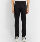 Nudie Jeans - Grim Tim Slim-Fit Organic Denim Jeans - Black