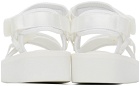 Suicoke White DEPA-2PO Sandals