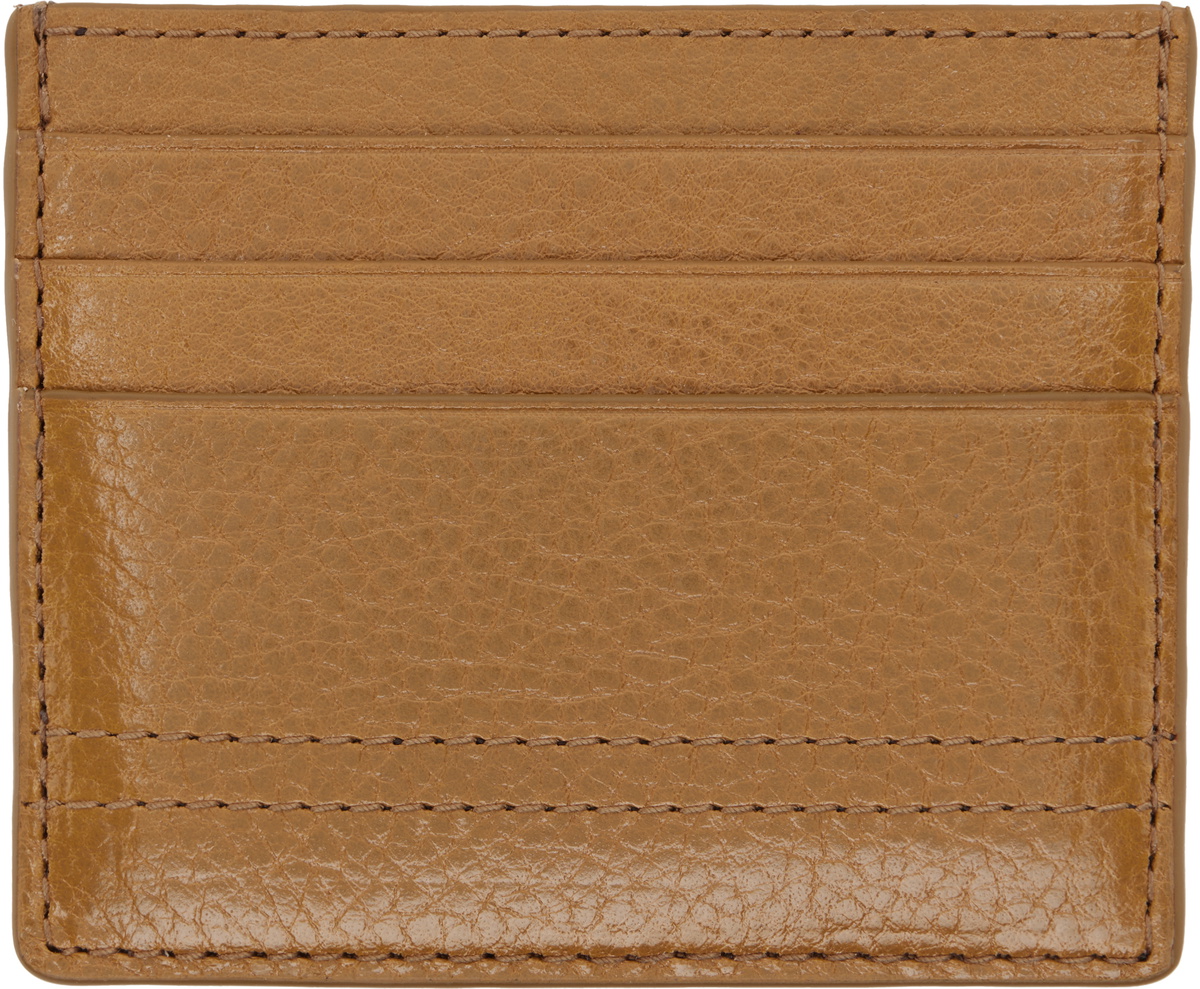 LEMAIRE Tan Gear Card Holder