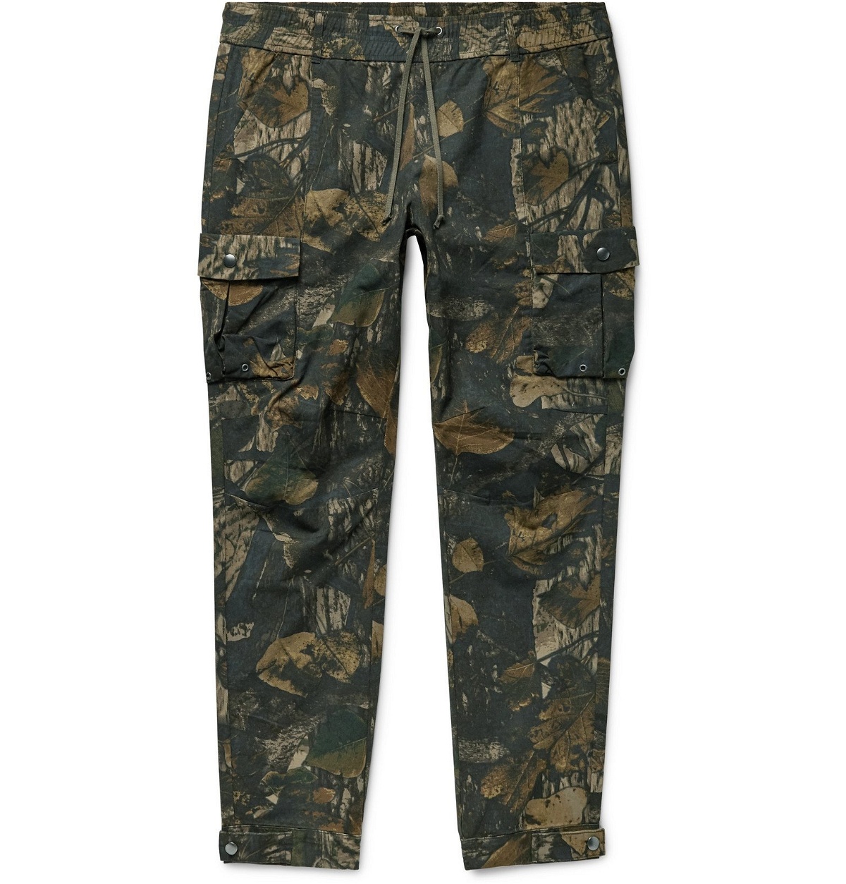 Photo: John Elliott - Panorama Slim-Fit Camouflage-Print Cotton-Ripstop Cargo Trousers - Green
