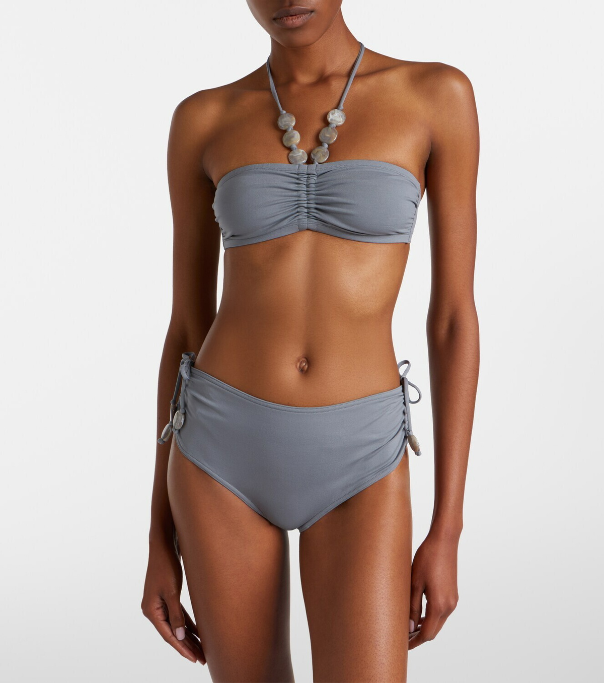 Eres Lana beaded bikini top