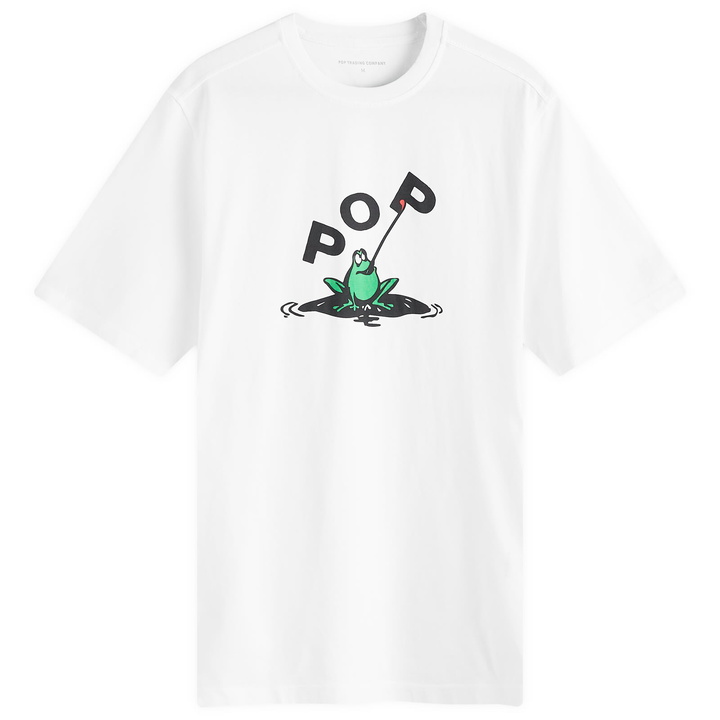 Photo: Pop Trading Company Men's Frog T-Shirt in White